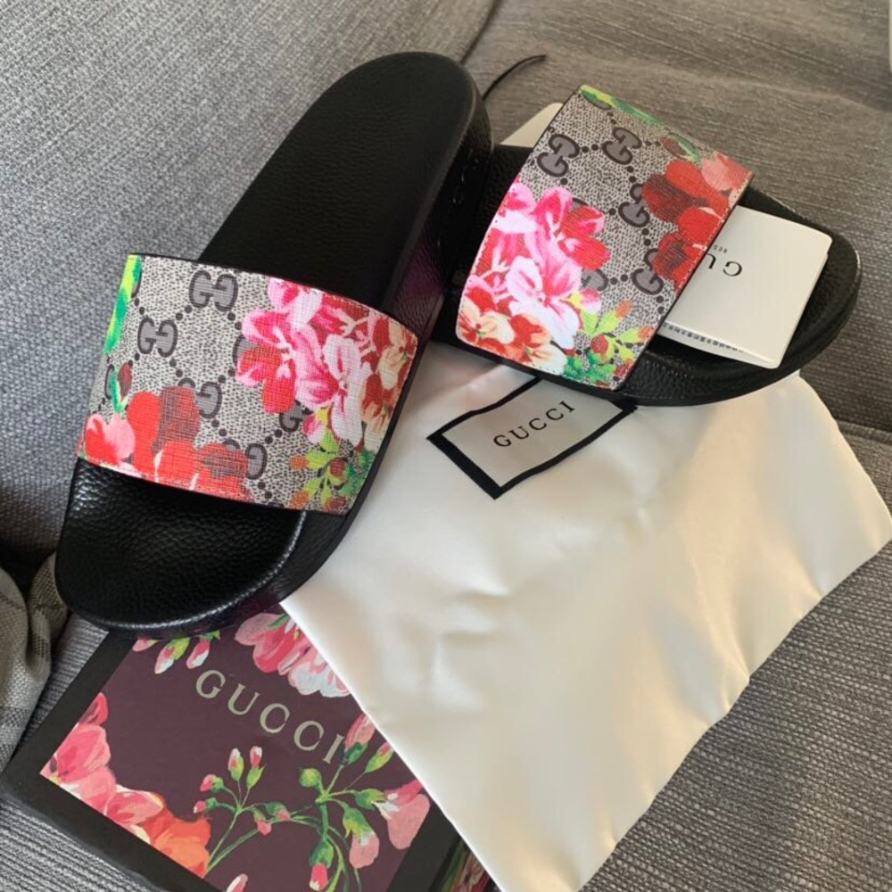 GUCCI - GG BLOOMS SUPREME SLIDE